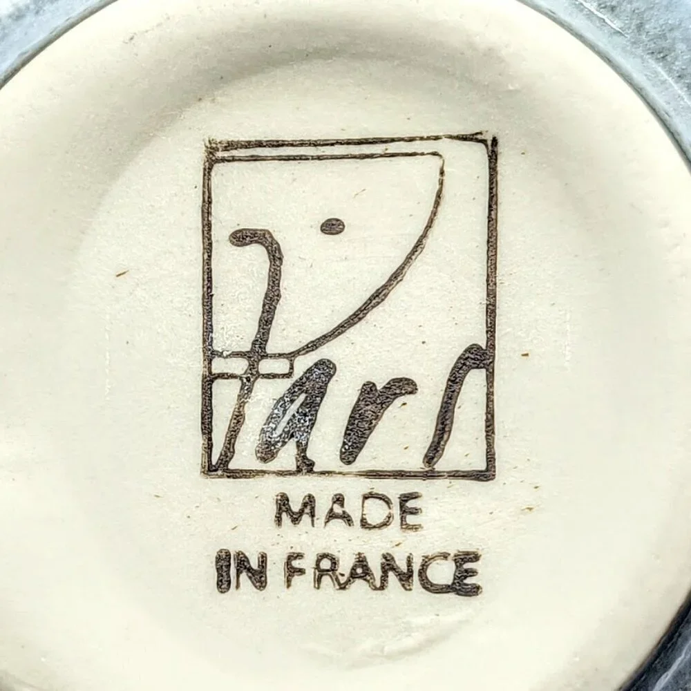 Jars France Tourron Gris Econce Ceramic Creamer Pitcher
